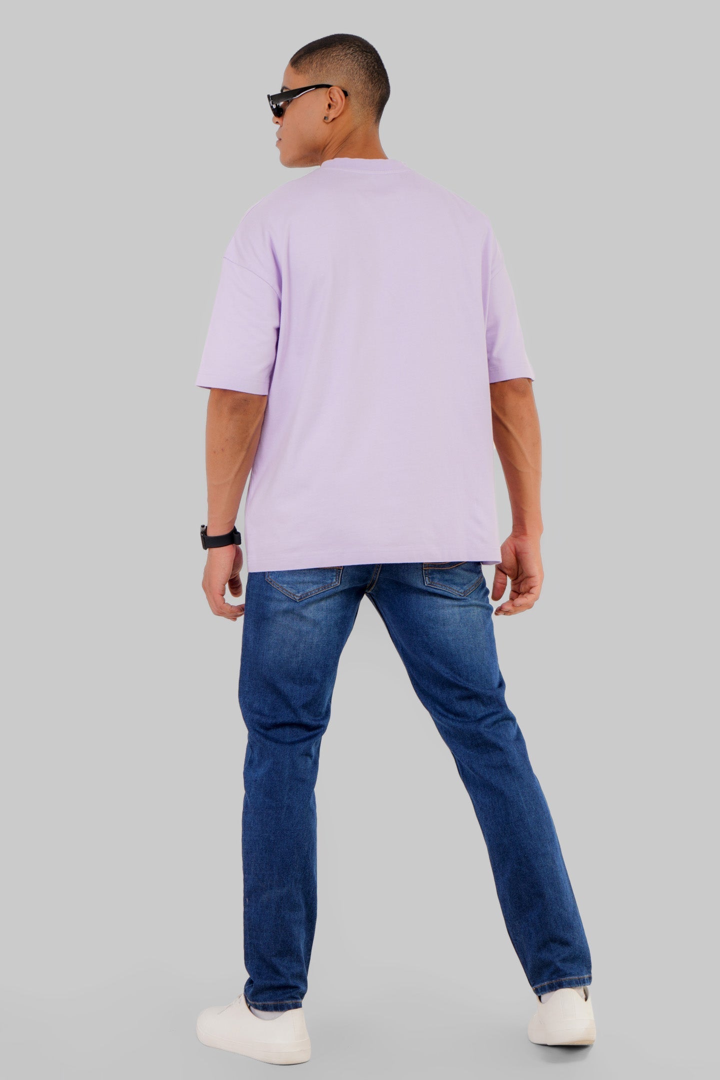 Problem Child Lavender Baggy Fit T-Shirt Men