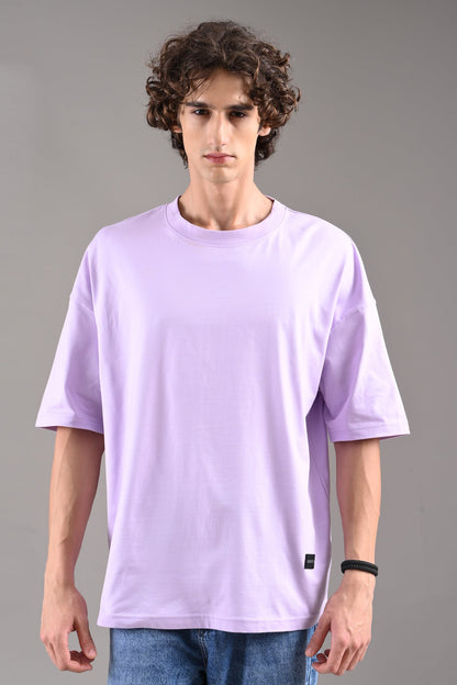 Pack of 4 Baggy T-shirts - Red/Lilac/White/Blue