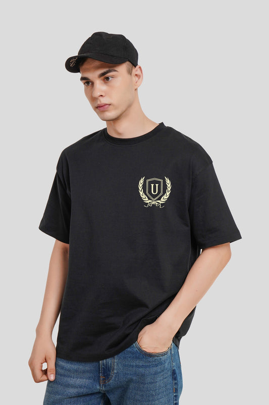 Legacy On Wheels Black Oversized Fit T-Shirt Men