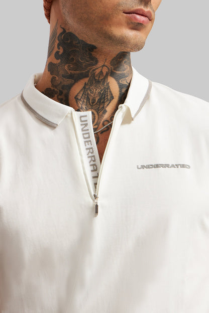 Men's Polo Neck T-shirt Combo - Pack of 2 Black and White