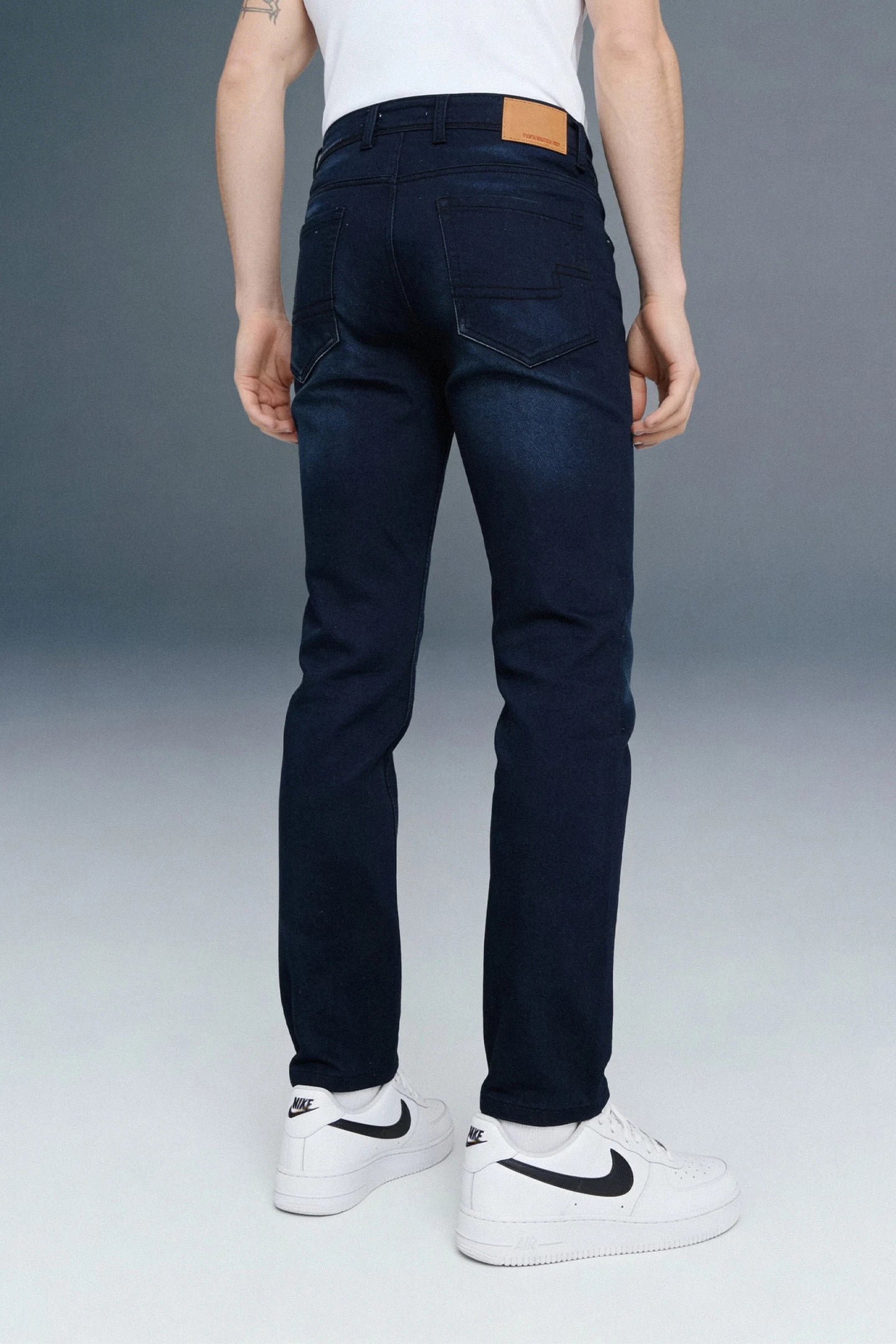 Indigo Mid Rise Men's Slim Fit Jeans