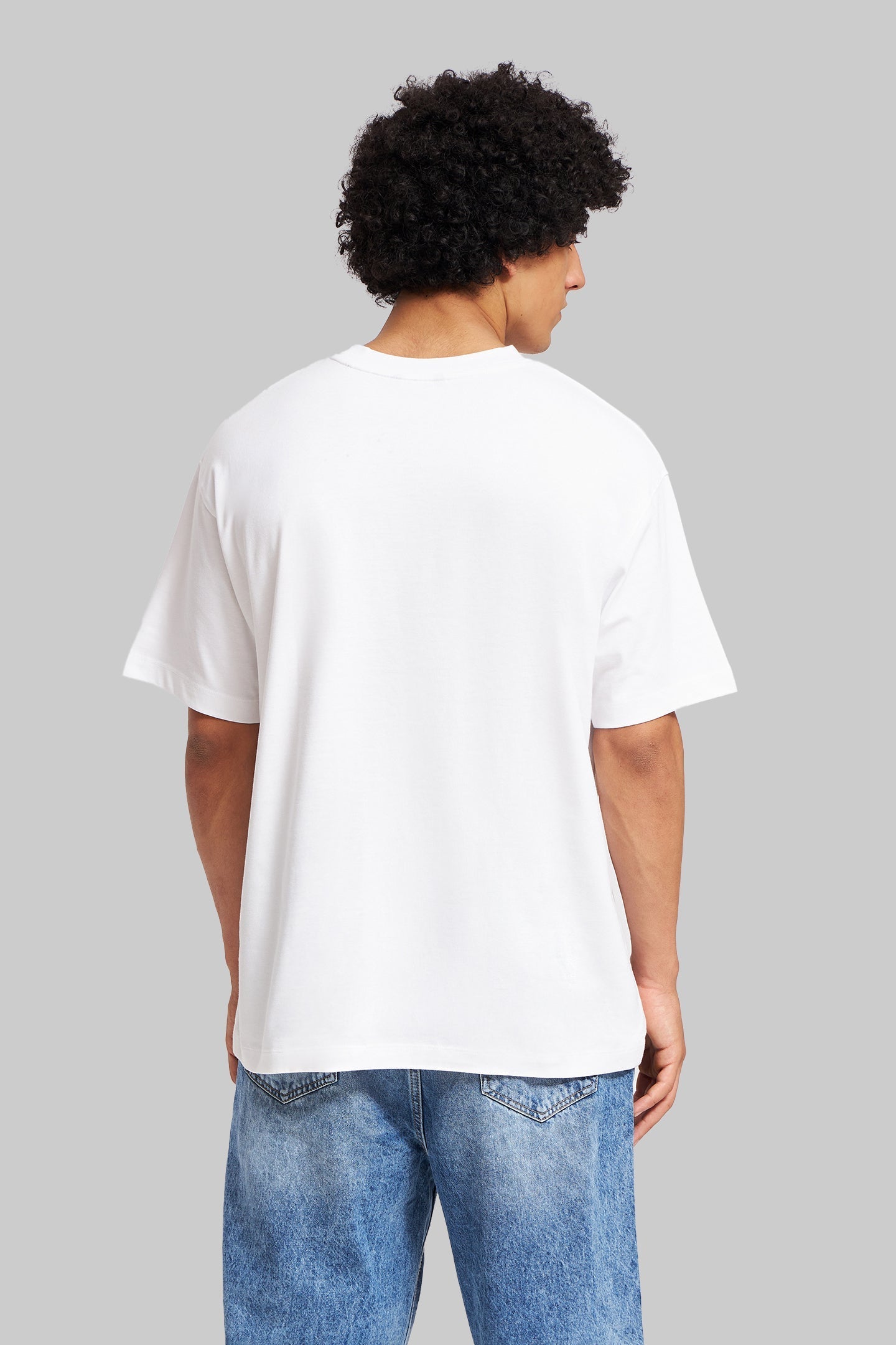 Unreleased Legendary White Oversized Fit T-Shirt Men
