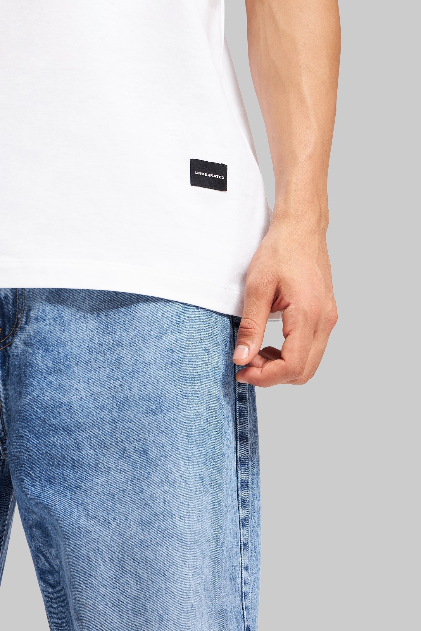 Unreleased Legendary White Oversized Fit T-Shirt Men