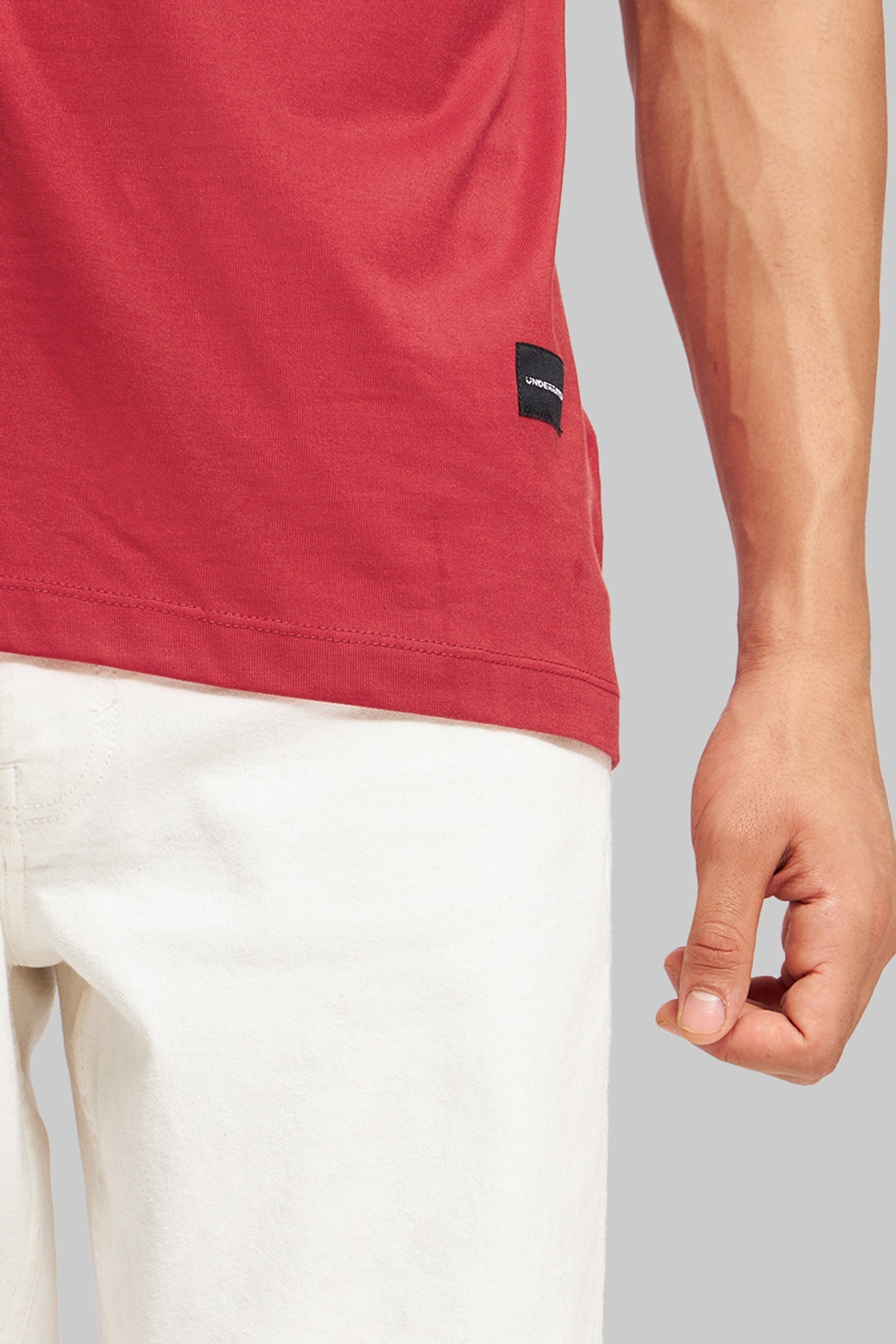 Snooper Dog Red Oversized Fit T-Shirt Men