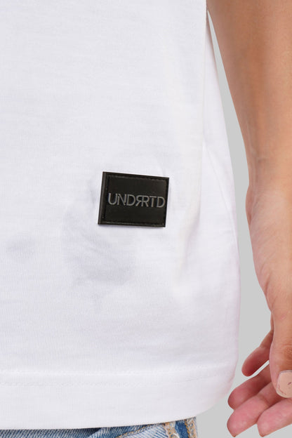Pour Homme White Baggy Fit T-Shirt Women