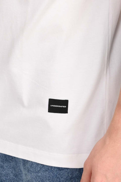 Pitstop White Oversized T-shirt Men