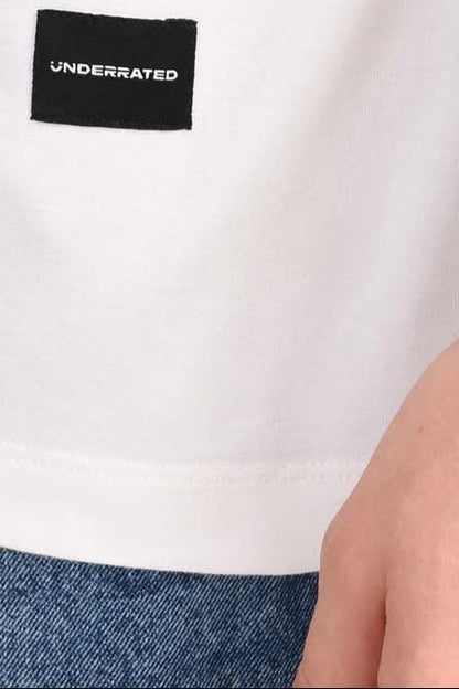 Coastal Leisure White Oversized Fit T-Shirt Men