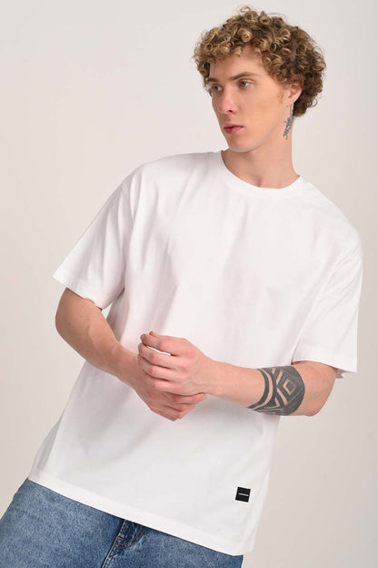 URC Card Club White Oversized Fit T-Shirt Men