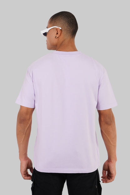Enjoy Now Lavender Oversized Fit T-Shirt Men