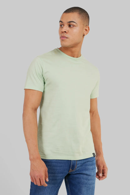 Pack of 4 Regular Fit T-shirts - Blue/Grey/Green/Red