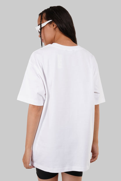 Endless Summer White Oversized Fit T-Shirt Women
